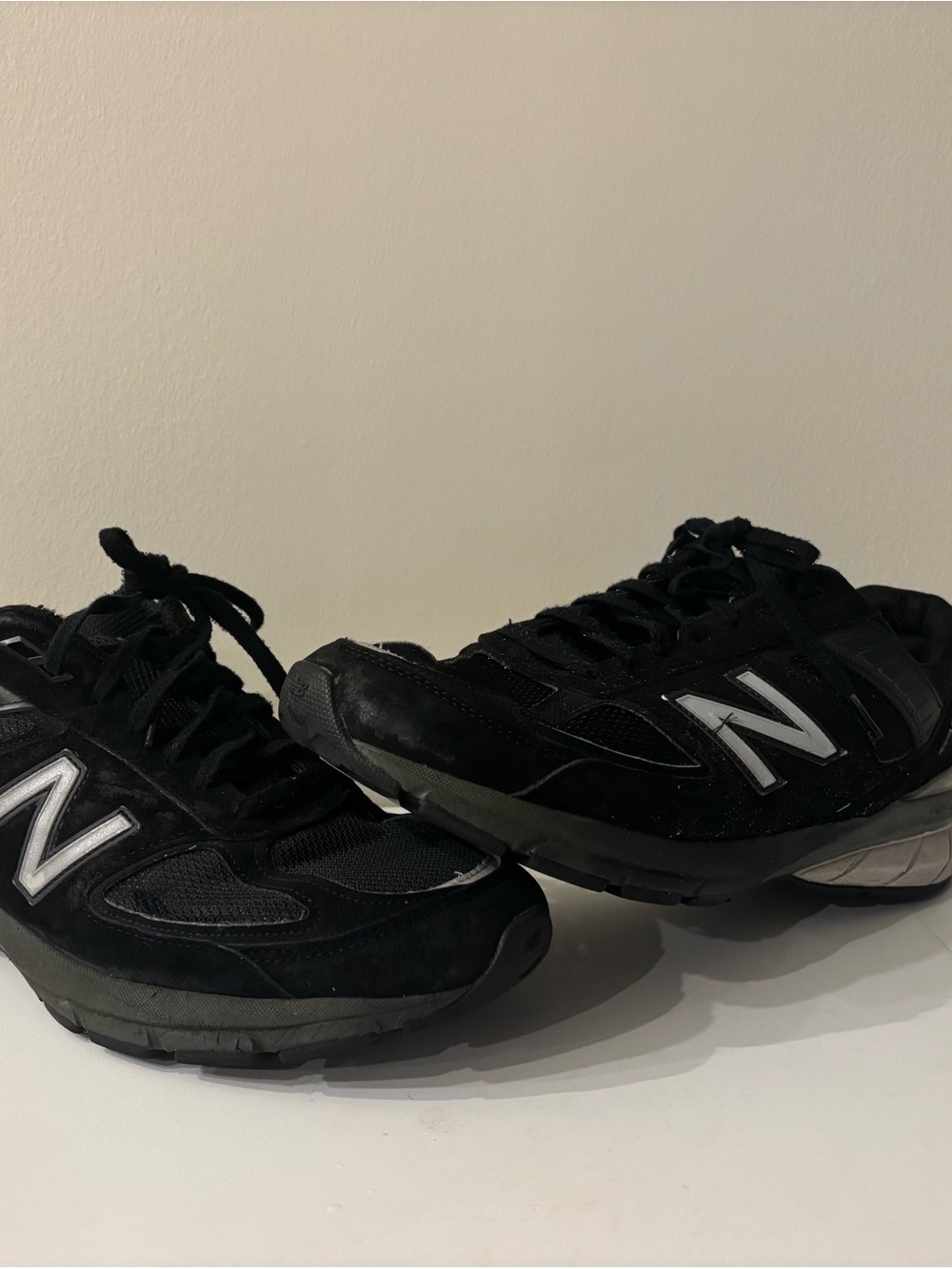 New Balance 990V5 Black and Silver